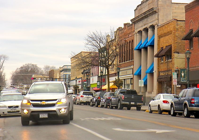 Downtown Hartford, Wisconsin