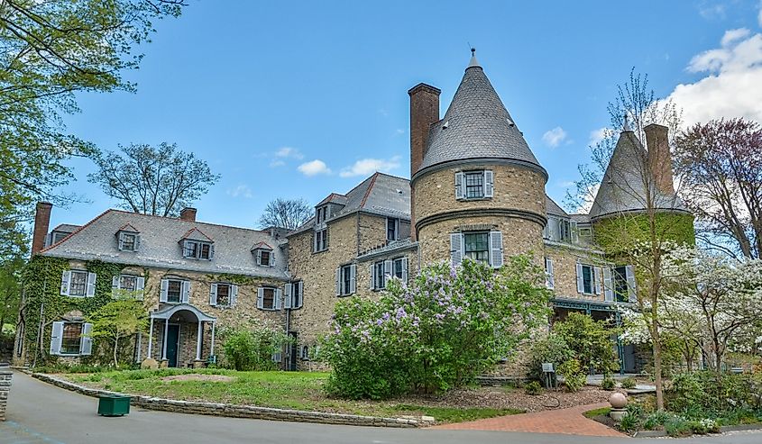 Grey Towers National Historic Site in Milford, Pennsylvania.