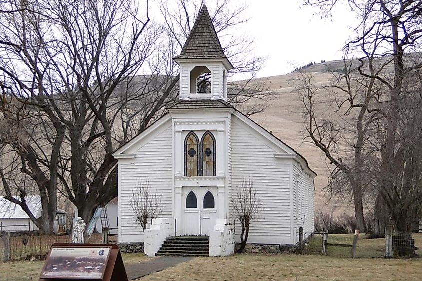 St. Joseph's Mission, Slickpoo, Idaho.