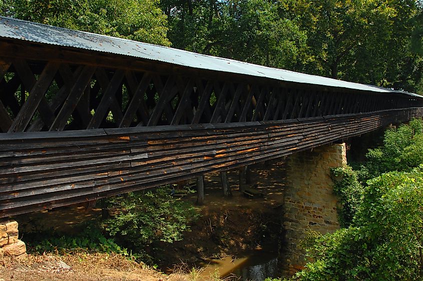 Clarkson Covered Bridge, in Cullman, Alabama