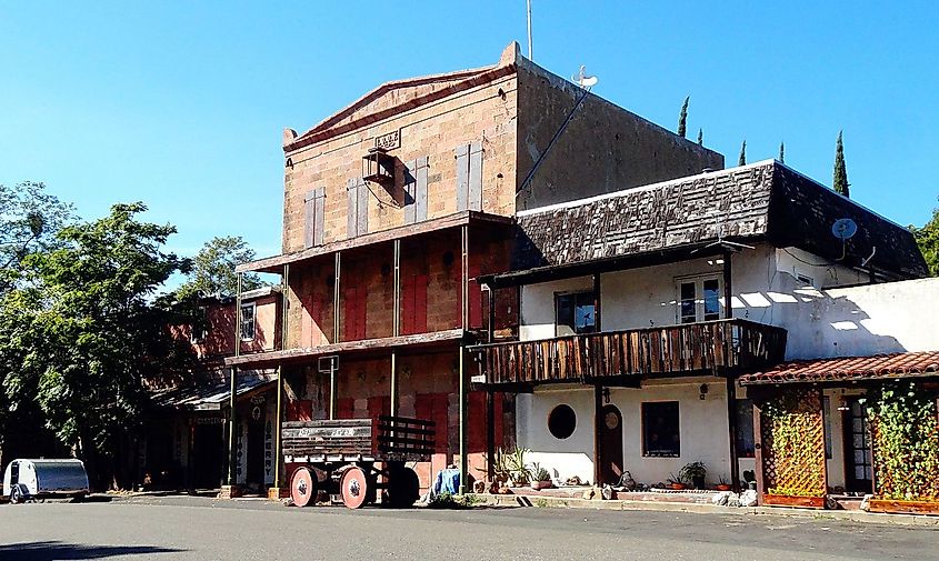 Mokelumne Hill IOOF Hall.