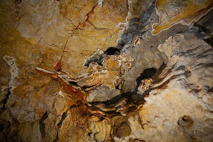 Jewel Cave National Monument in South Dakota.