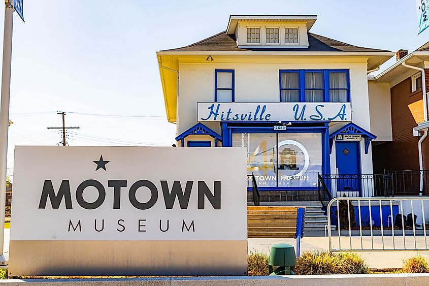 The Motown Museum in Detroit, Michigan.