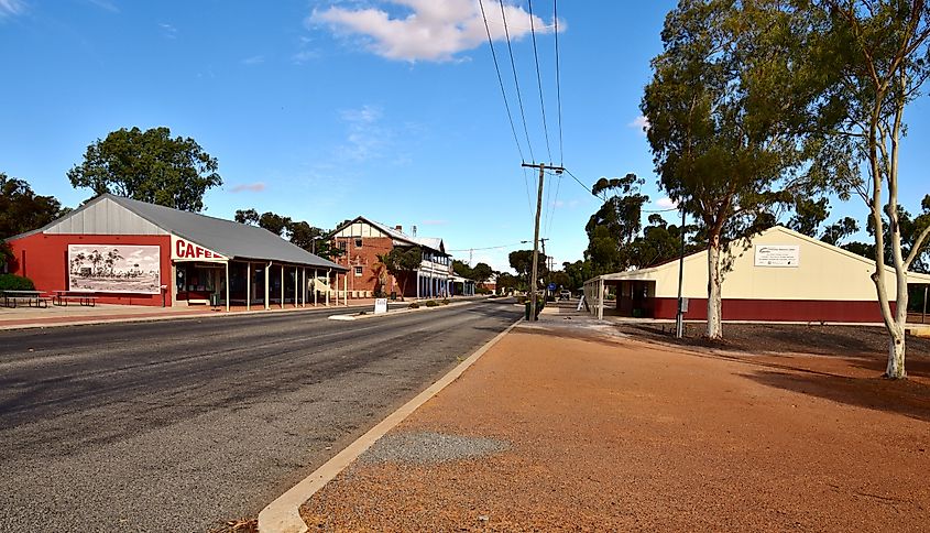 Monger Street in Bencubbin, WA.