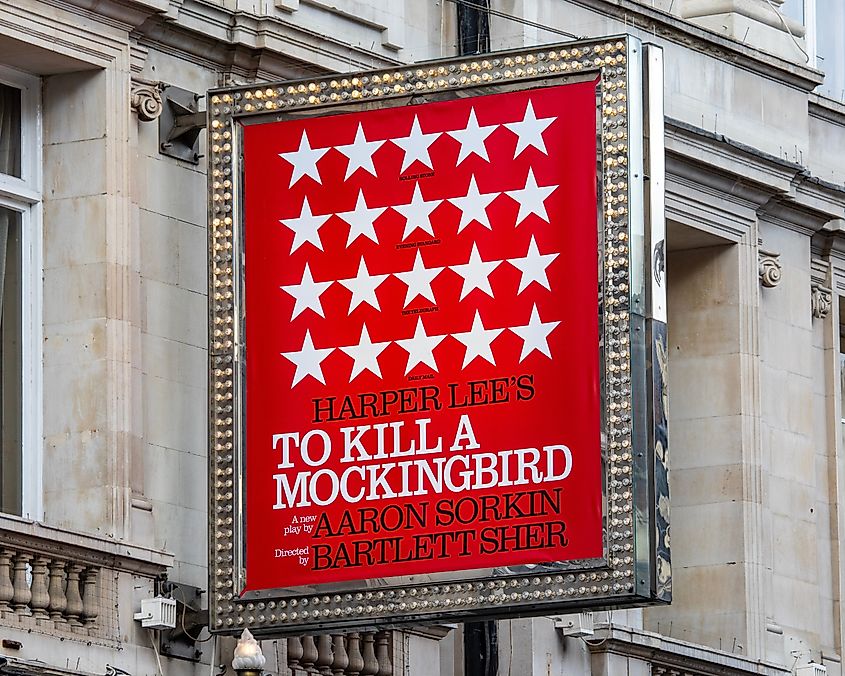 “To Kill a Mockingbird” continues to be performed all over the world, including at the Lyric Theatre in London.