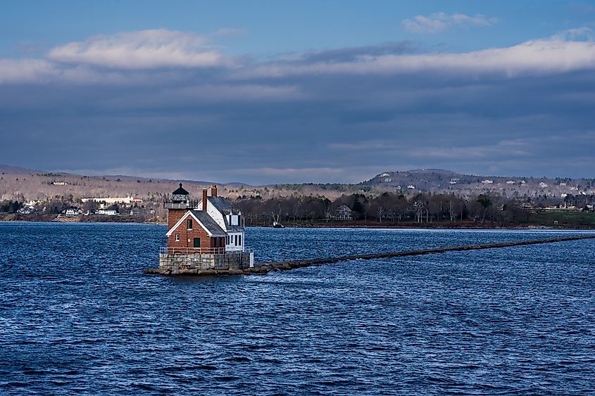 Rockland Harbor Breakwater Light