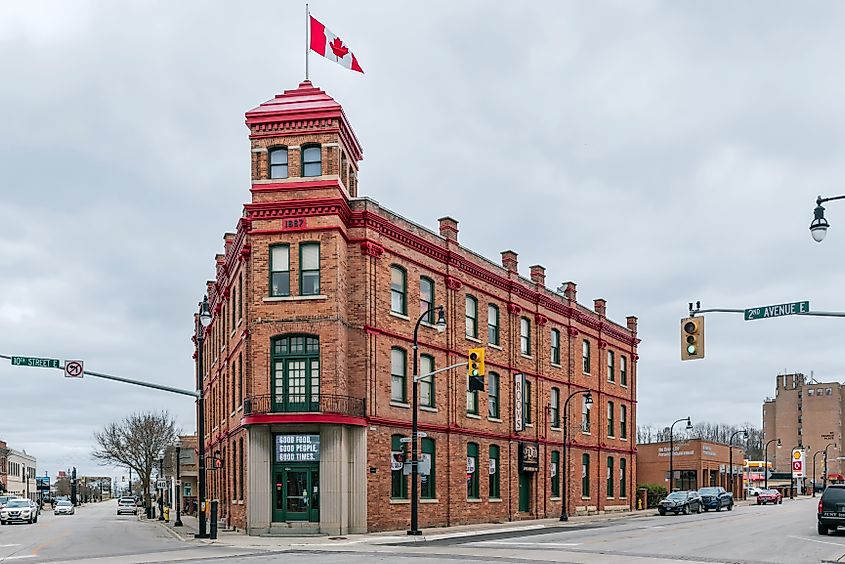 Seldon House, 1005 2nd Avenue East, Owen Sound, Ontario, Canada. Editorial credit: Marek Poplawski / Shutterstock.com