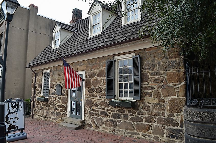 Edgar Allen Poe Museum in Richmond, Virginia.