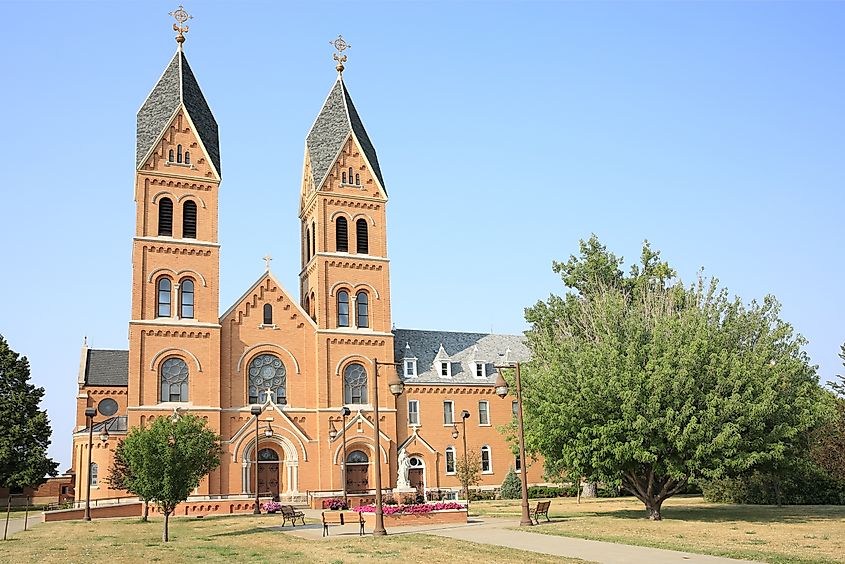 Assumption Abbey in Richardton, North Dakota