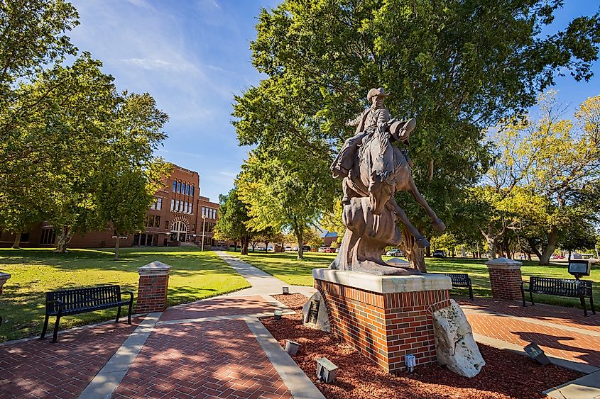 the campus of Northwestern Oklahoma State University at Oklahoma