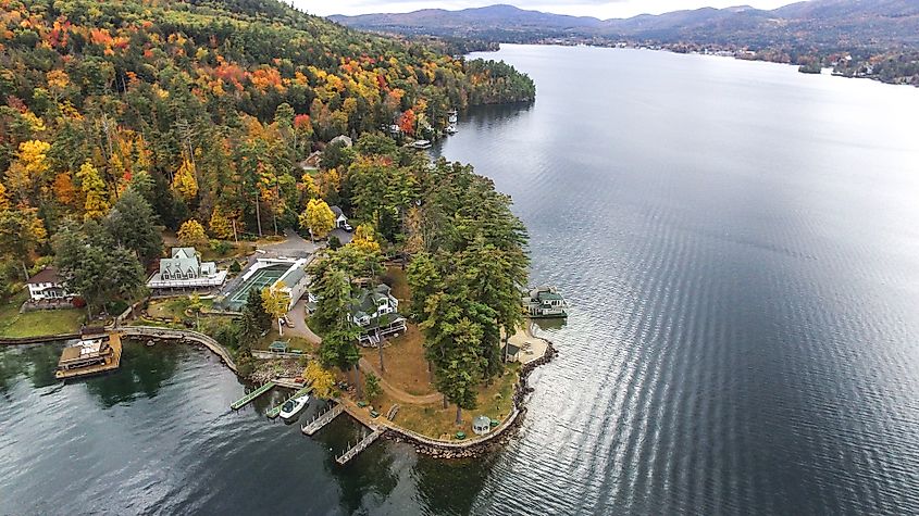 East Side of Lake George, NY.