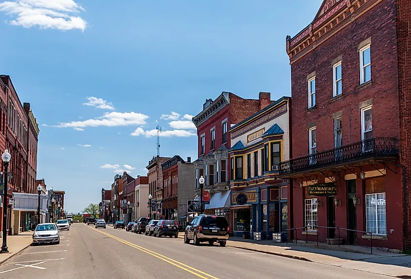 Downtown Kane, Pennsylvania