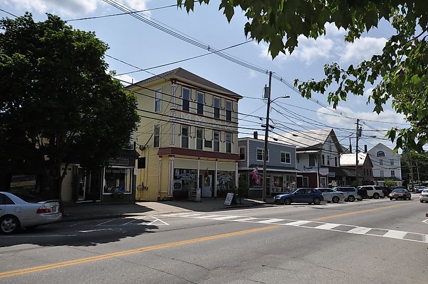 Norway Historic District in Norway, Maine.