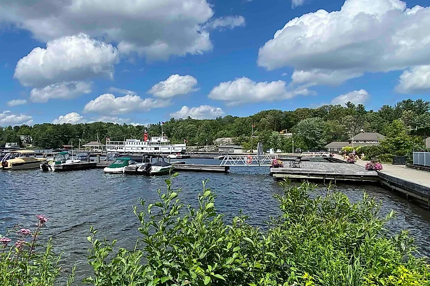 Muskoka Wharf in Gravenhurst Image credit Bryan Dearsley