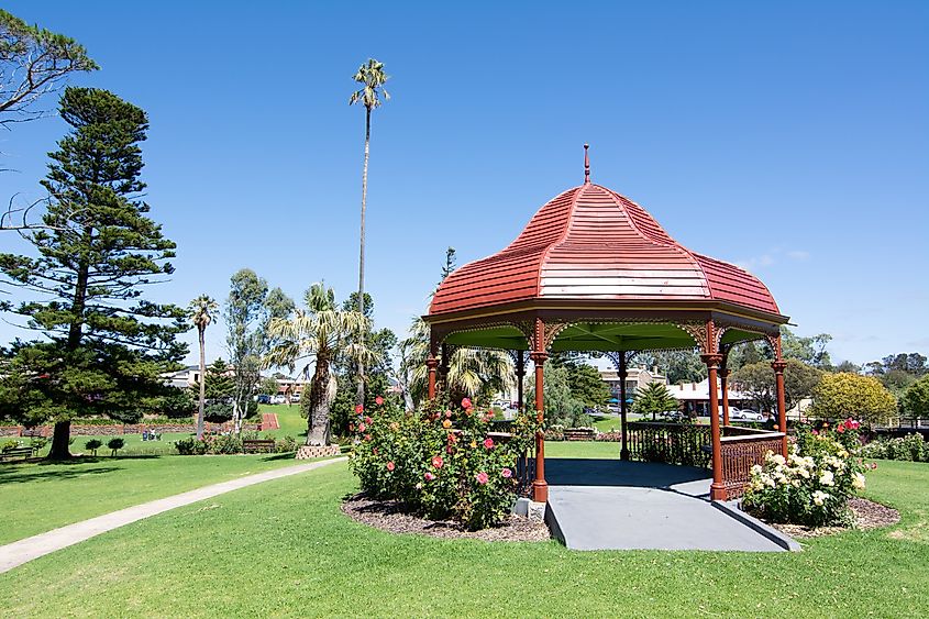 Soldiers Memorial Gardens in Strathalbyn, South Australia.