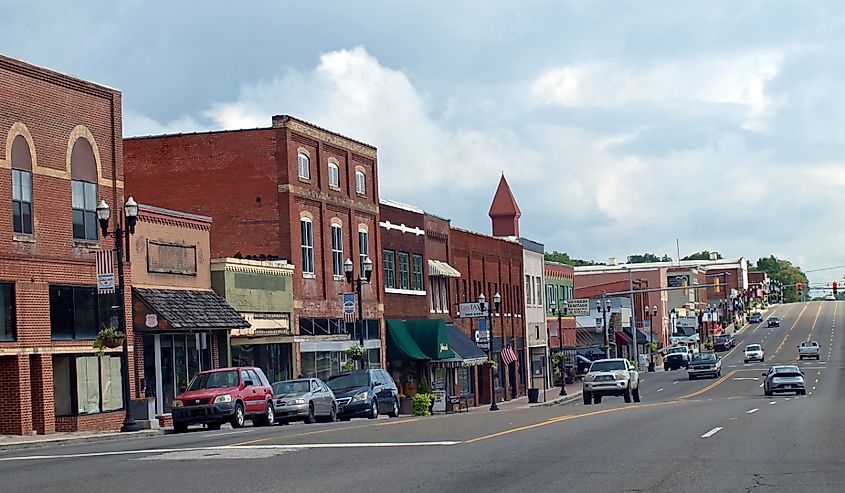 Downtown Etowah, Tennessee