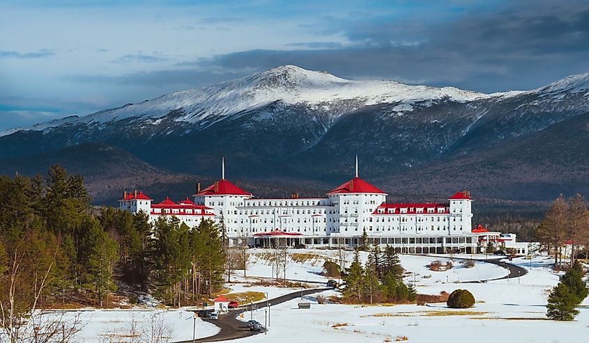 Mount Jefferson and the Omni Mount Washington Resort in Bretton Woods