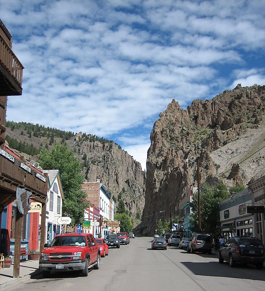 Downtown Creede, Colorado.