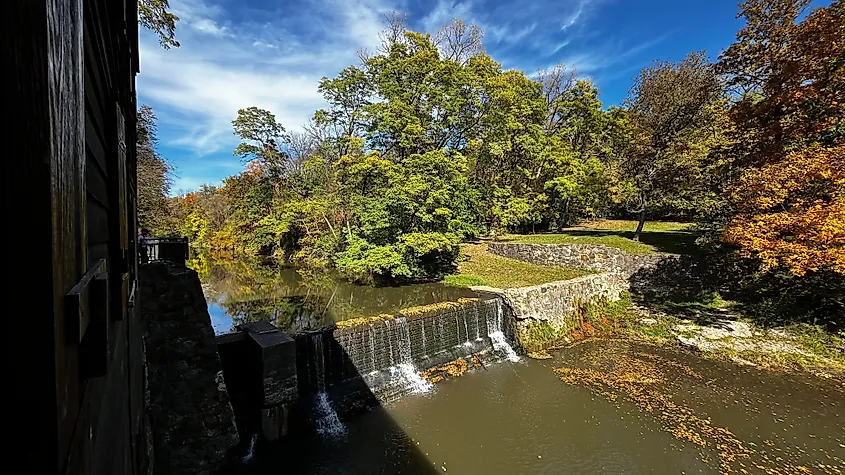 Wildcat Den State Park Muscatine, Iowa.