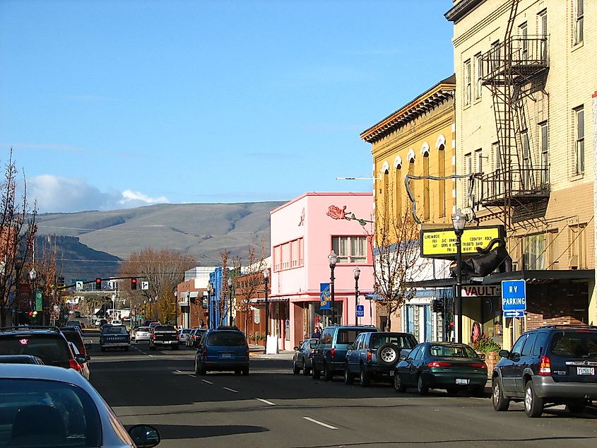 The Dalles, Oregon.