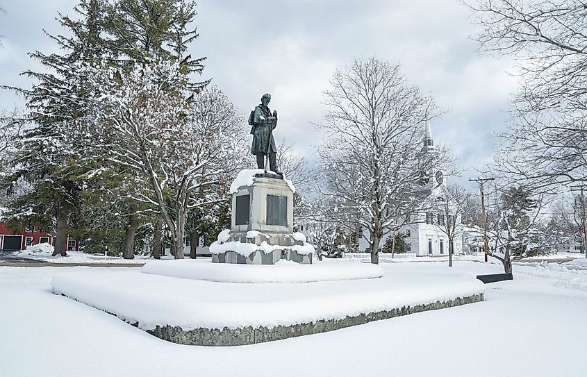 Amherst, New Hampshire, USA. Editorial credit: Andrew Cline / Shutterstock.com