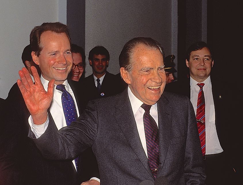 Former President Richard Milhous Nixon.