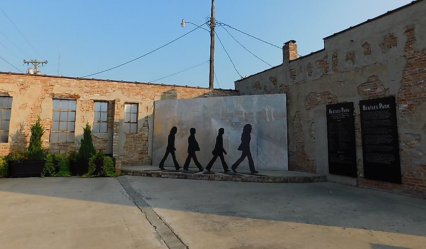 Beatles Park in Walnut Ridge, Arkansas