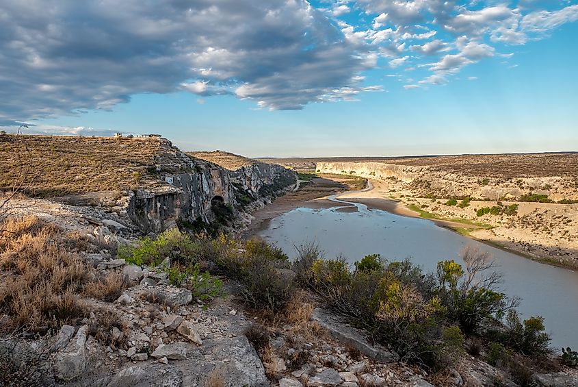 Apache recluse spiders can be found throughout the Pecos River Valley.