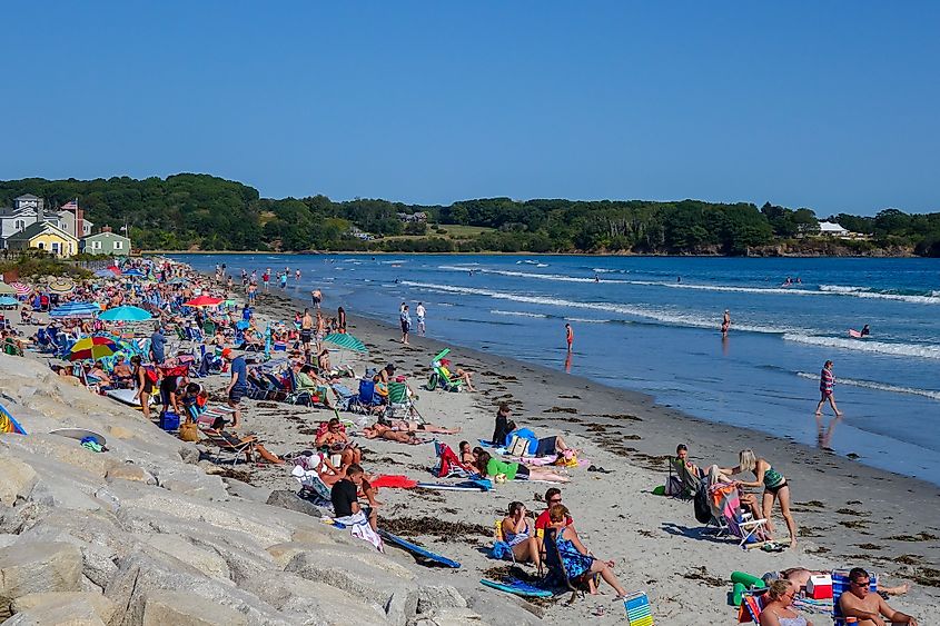 Higgins Beach in Scarborough, Maine