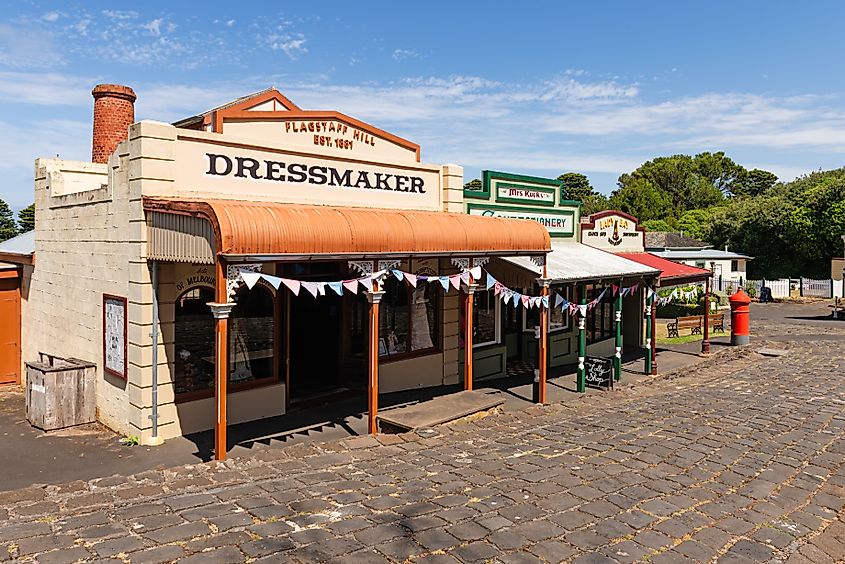 Warrnambool, Victoria, Australia: Flagstaff Hill Maritime Museum, village street