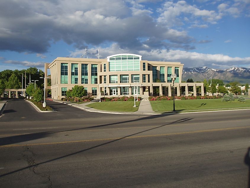 Clearfield City Municipal and Justice Center in Clearfield, Utah