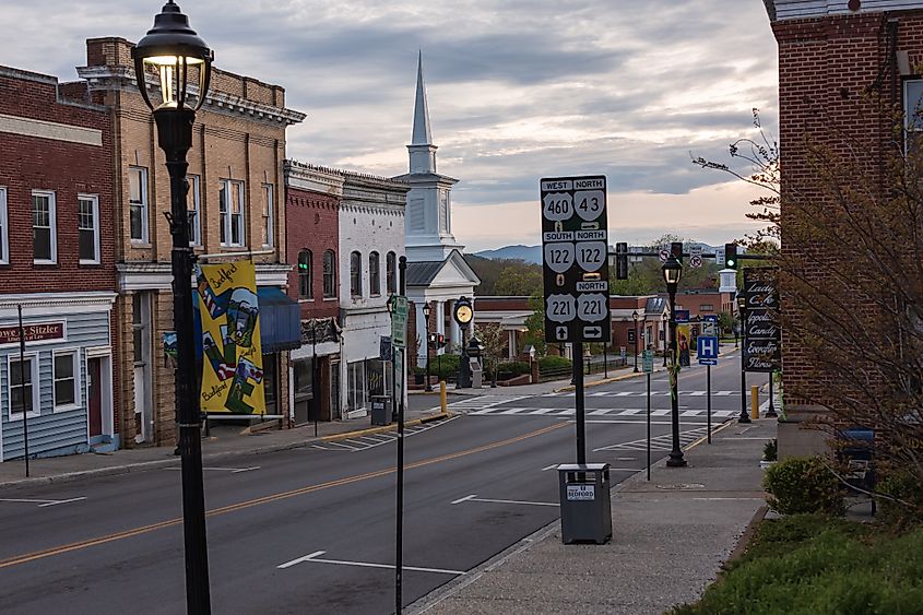 Downtown Bedford, Virginia