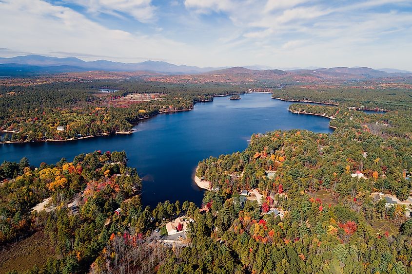 Broad Bay Osspiee Lake, NH.