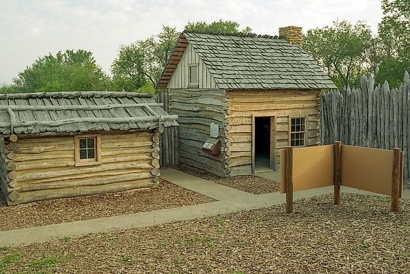 Apple River Fort in Illinois.
