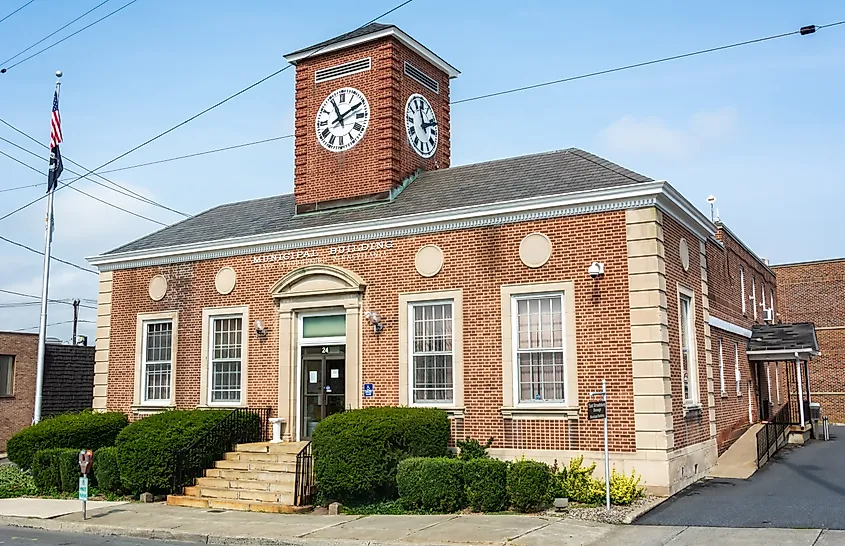 The Municipal Building in East Stroudsburg, Pennsylvania.