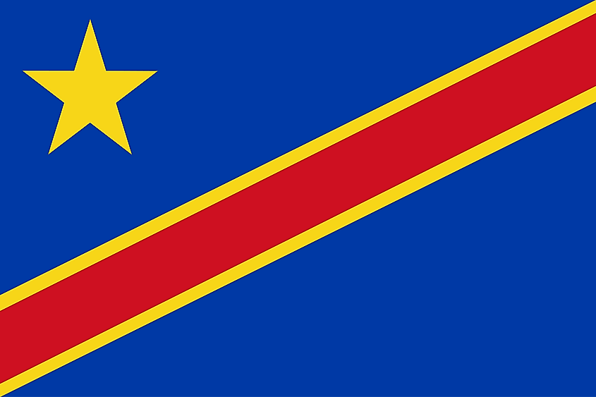 Flag of the Democratic Republic of Congo