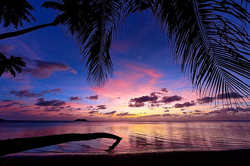 A beach in Guam.