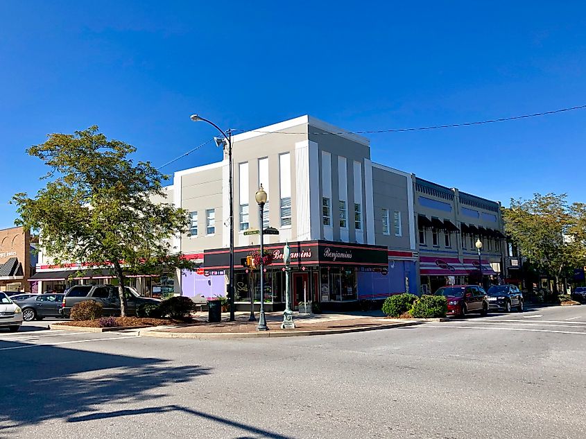 Downtown Morganton, North Carolina