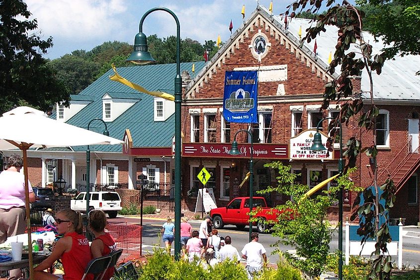 Virginia Highlands Festival in Abingdon, Virginia.