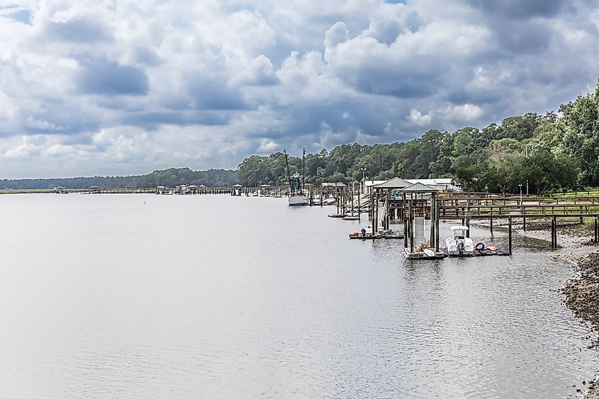 A view of coastal Bluffton South Carolina