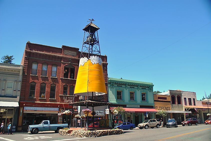 Downtown Placerville, California.