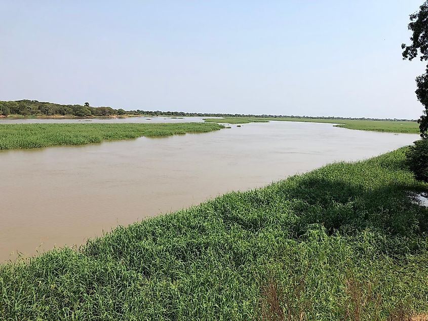 The Chari River in Chad