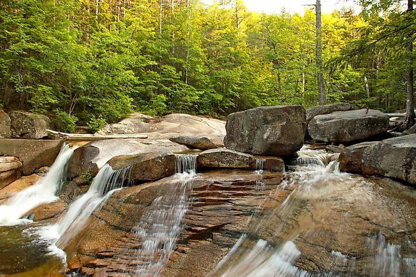Diana's Baths in New Hampshire.