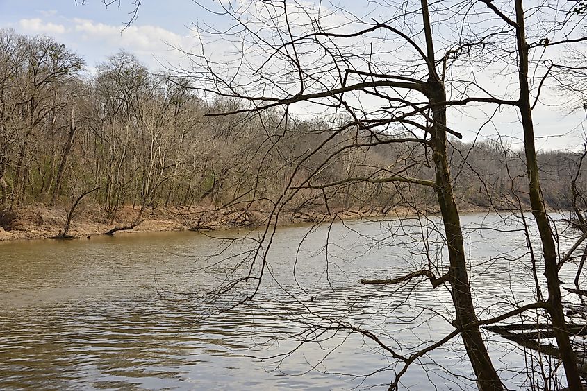 The Cape Fear River: Photo Taken At Arnette Park, 2165 Wilmington Hwy, Fayetteville, NC 28306