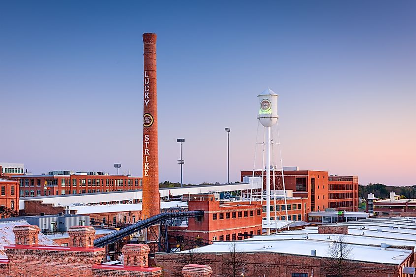 Durham, North Carolina: The American Tobacco Historic District. 