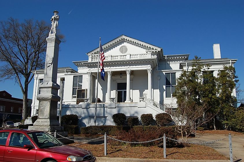 Laurens County Courthouse, Laurens, South Carolina