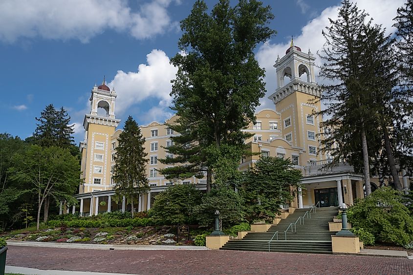 The West Baden Springs Hotel in French Lick, Indiana.