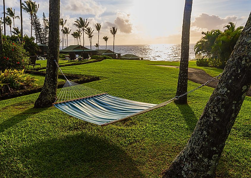 Scenic landscape of Hana, Maui, Hawaii