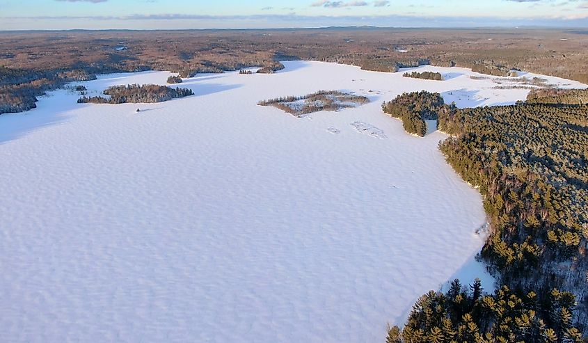 Heart of the Northwoods in Winter.