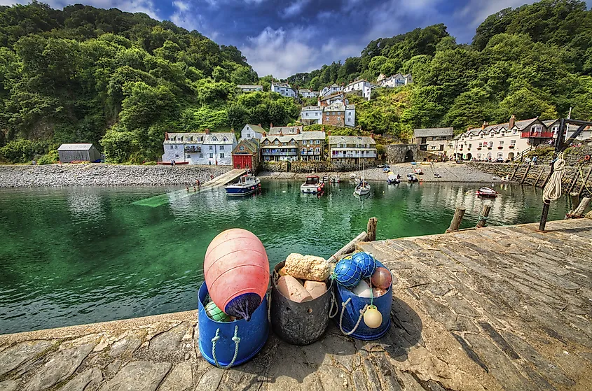 Clovelly, Devon, United Kingdom.